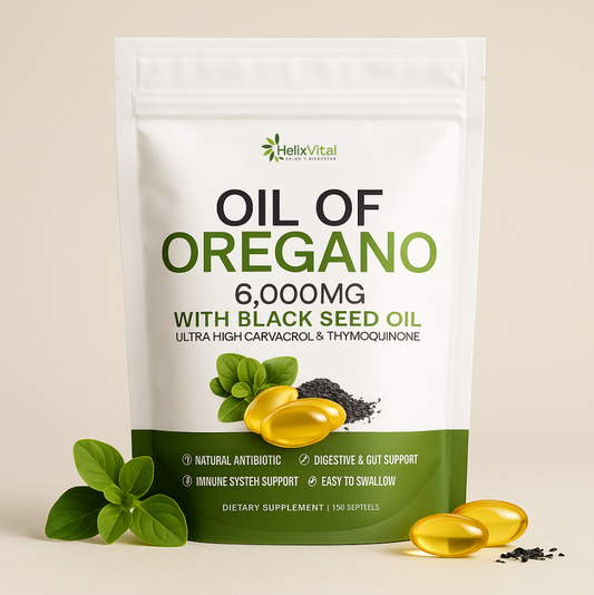 Orégano + Semilla Negra Natural™ — Un complemento natural para apoyar tu bienestar diario