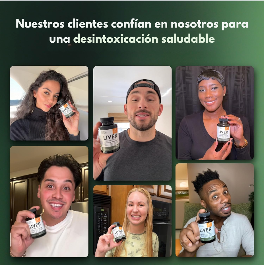 Liver Cleanse & Detox™: Apoyo Esencial para tu Bienestar Diario