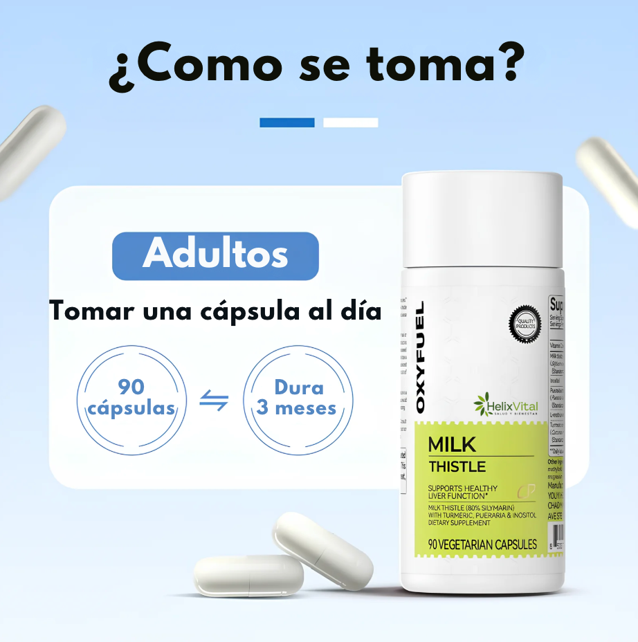 Milk Thistle - Tu Solución para la Desintoxicación de Hígado y Colon