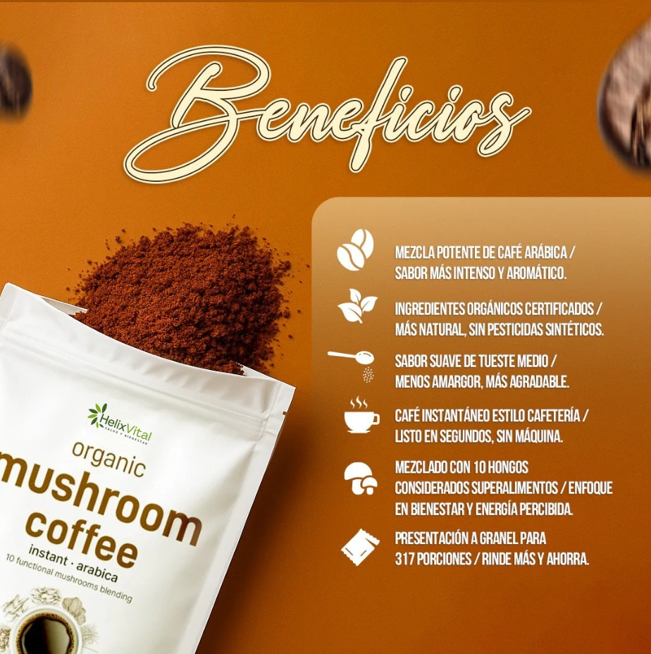 Mushroom Coffee: Tu Café de la Mañana, Mejorado