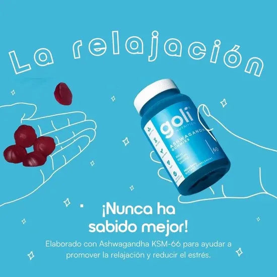 Goli Ashwagandha Gummies es el Cambio que tu Bienestar Necesita
