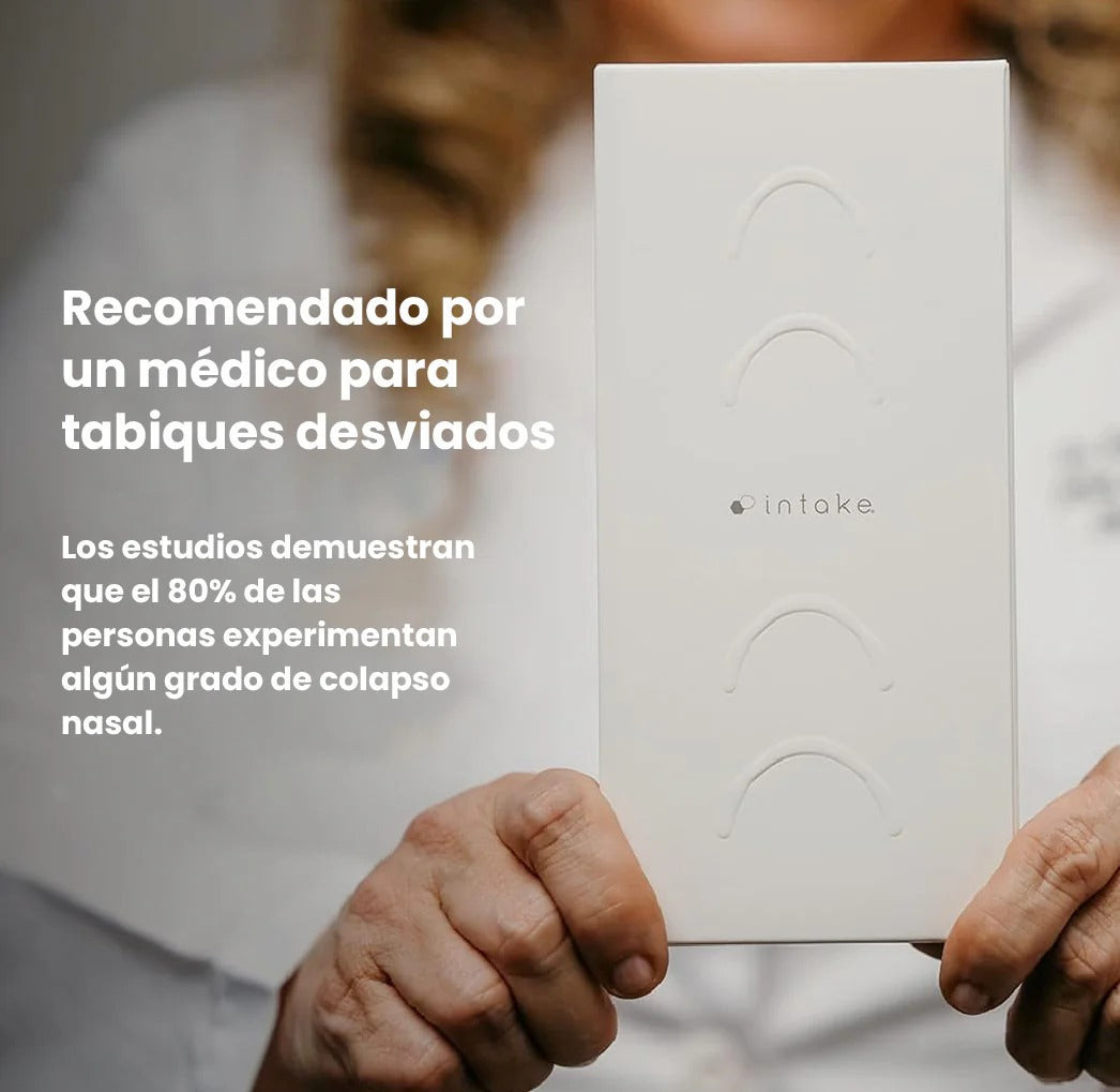 Tiras Nasales Ingesta - Soporte para una Respiración Cómoda