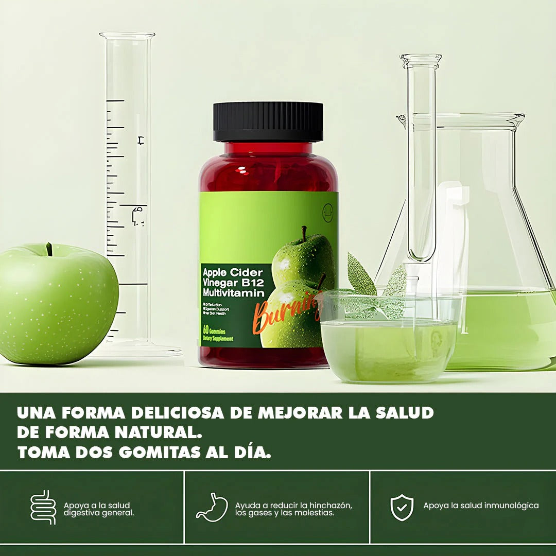 Gummies de Vinagre de Manzana™ - Tu Aliado Diario para el Bienestar Digestivo.