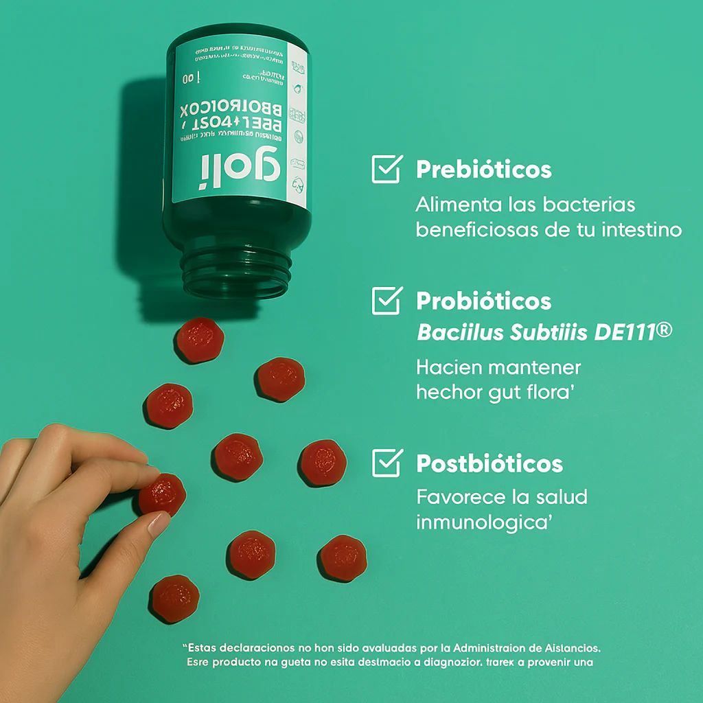 Golí - Manera innovadora y deliciosa de cuidar tu salud digestiva.