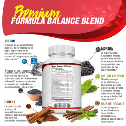 Blood Sugar Complex – Fórmula Natural para el Equilibrio Metabólico
