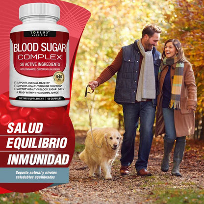Blood Sugar Complex – Fórmula Natural para el Equilibrio Metabólico
