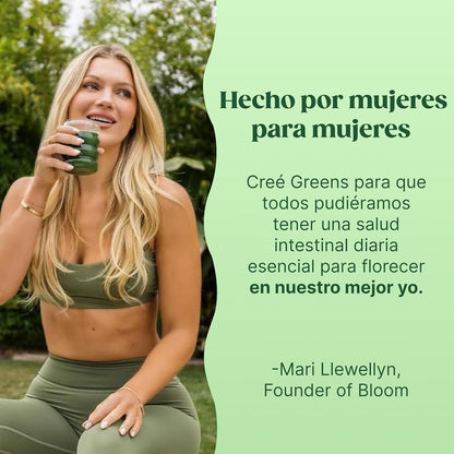 Bloom Greens - Reduce sensación de hinchazón