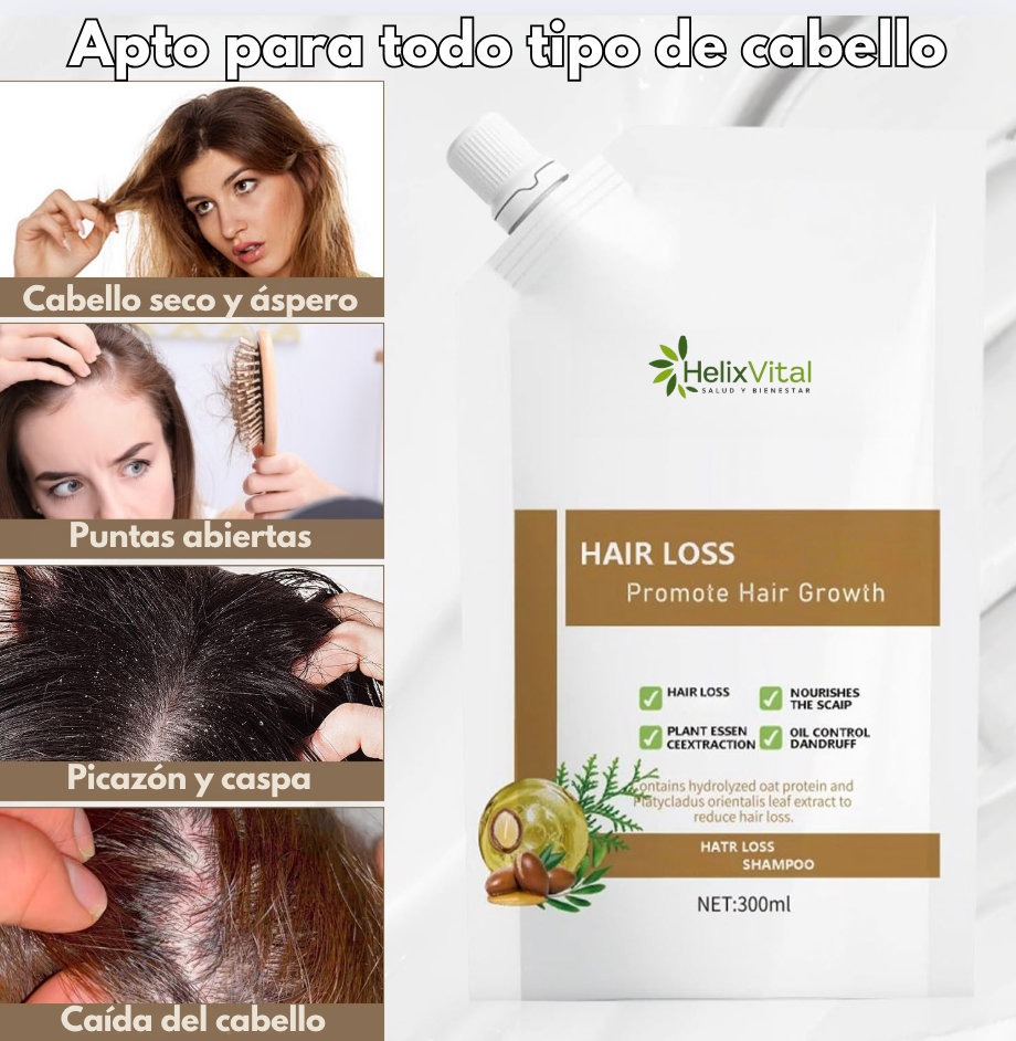 OFERTA 2X1 Anti-Hair Fall Shampoo - Anti-Caída y Reactivación Capilar
