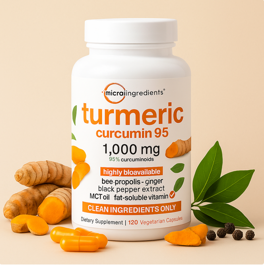 Cúrcuma Pura de Curcumina 95%