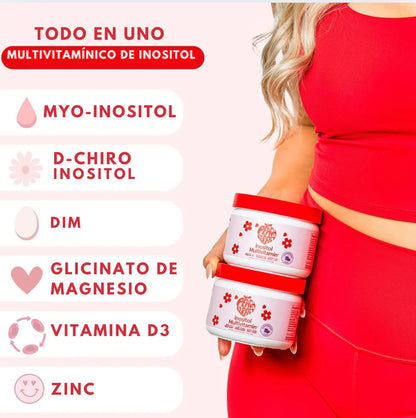 Peach Perfect Inositol Multivitamínico
