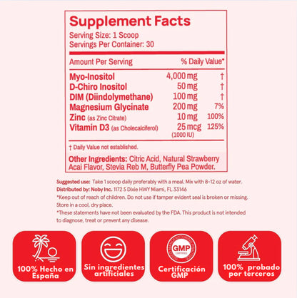 Peach Perfect Inositol Multivitamínico