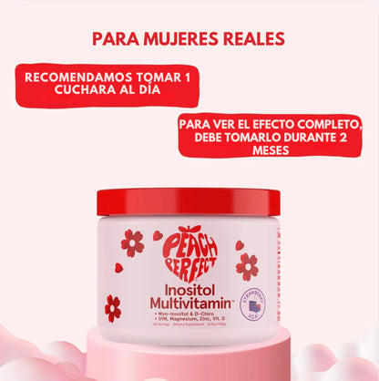 Peach Perfect Inositol Multivitamínico