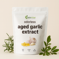 Aged Garlic Extract 7500 mg - El secreto natural para el apoyo general al bienestar cardiovascular