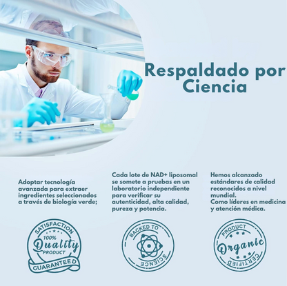 NAD+ Liposomal - Energía Celular y Longevidad en Cada Cápsula