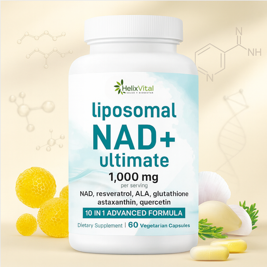 NAD+ Liposomal - Energía Celular y Longevidad en Cada Cápsula