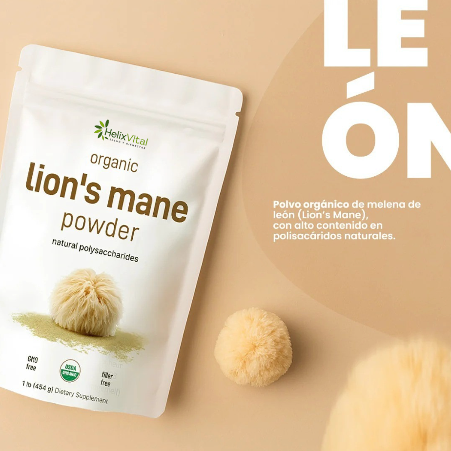 Polvo de Lion's Mane: El Aliado para tu Mente