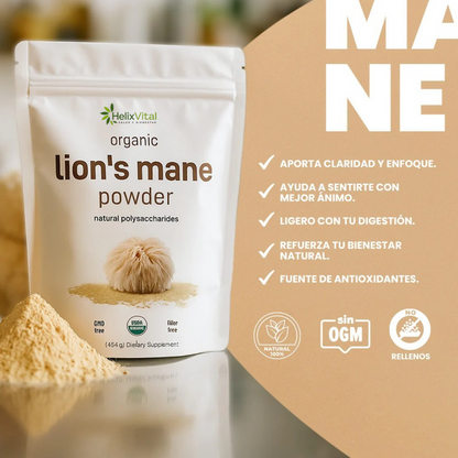 Polvo de Lion's Mane: El Aliado para tu Mente