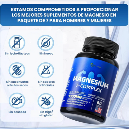 Magnesio 7-Complex: Tu Apoyo para el Bienestar Diario