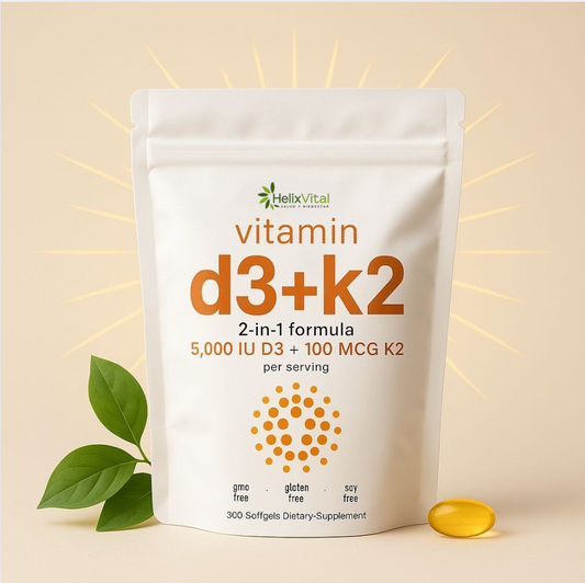 Vitamina D3 + K2 - El Suplemento Esencial para tu Vitalidad