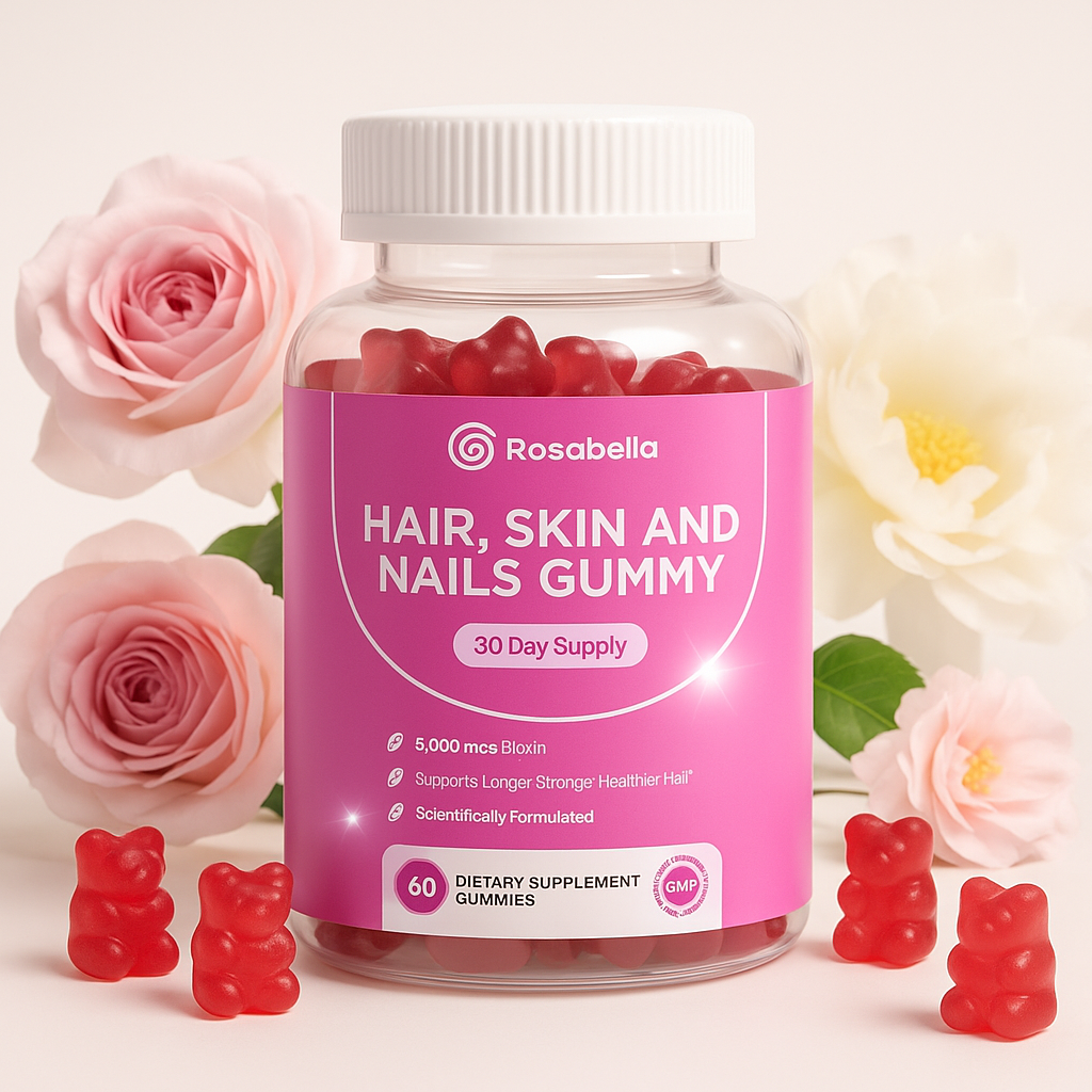 Rosabella Biotina - Tu Secreto para un Cabello y Uñas Espectaculares