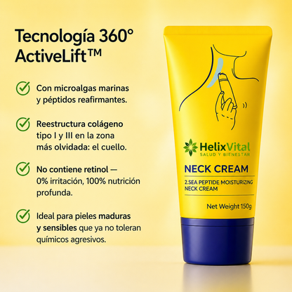 Neck Cream Reafirmante para el cuello - HelixVital