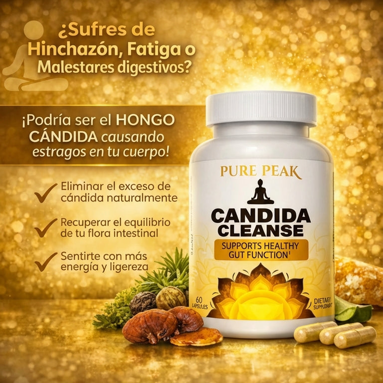 Candida Cleanse - Limpieza intestinal que se siente desde adentro