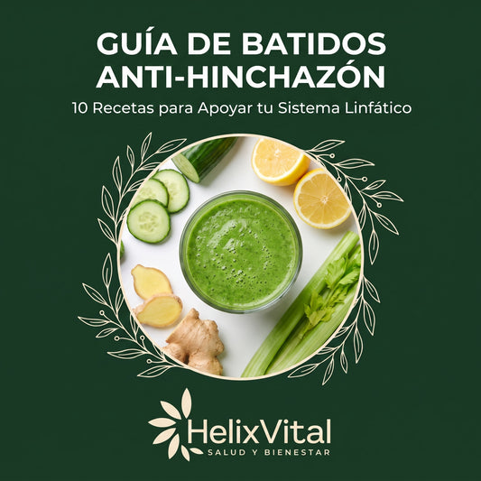 Recipe book:  Guía Anti-Hinchazón: 10 Batidos Drenantes