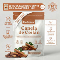Canela De Ceilán Equivalente a 7,200 mg con Aceite MCT