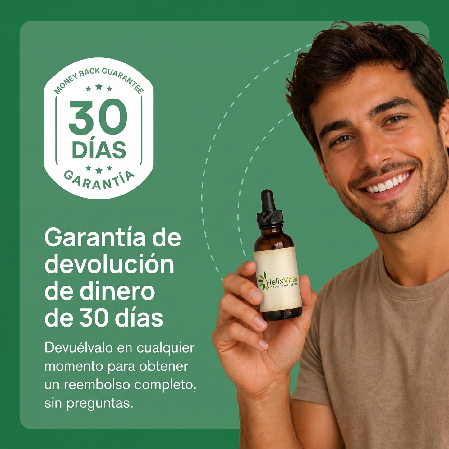 Lymph Drops de HelixVital™ — gotas de drenaje linfático con Cleavers, Bardana, Diente de León, Trébol Rojo y Equinácea.