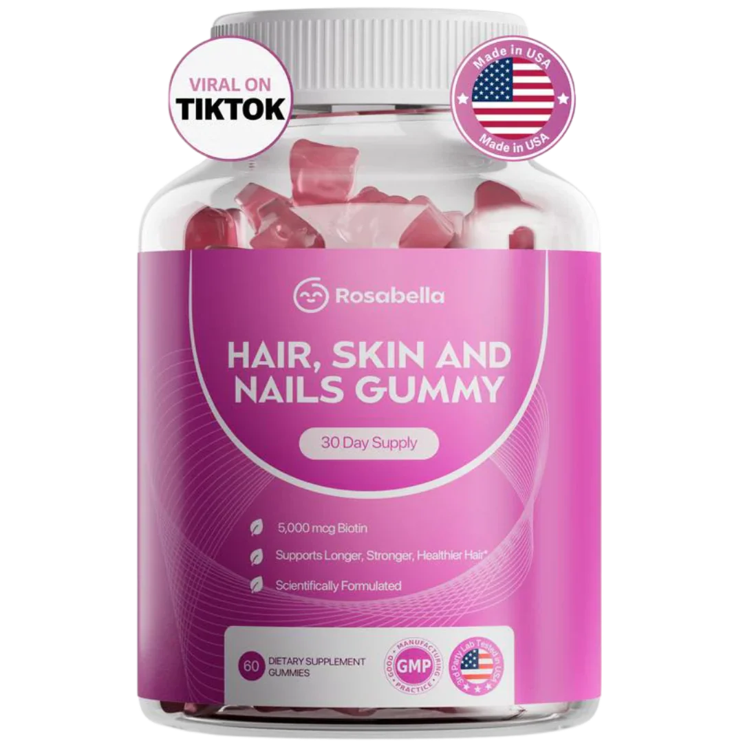 Rosabella Biotina - Tu Secreto para un Cabello y Uñas Espectaculares