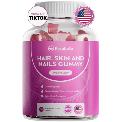 Rosabella Biotina - Tu Secreto para un Cabello y Uñas Espectaculares